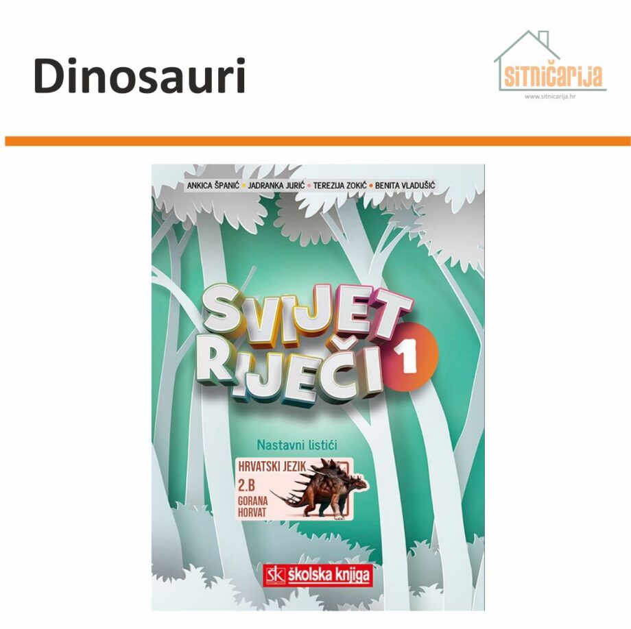 Naljepnice za knjige i bilježnice - Dinosauri